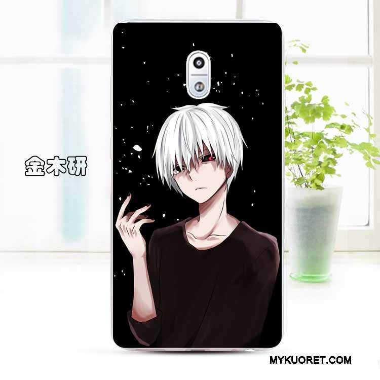 Kuori Nokia 3 Silikoni Valkoinen Muokata, Kotelo Nokia 3 Pehmeä Neste Trendi Puhelimen Kuoret