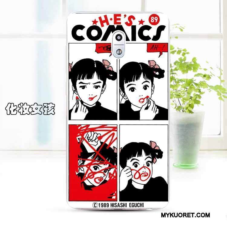 Kuori Nokia 3 Silikoni Valkoinen Muokata, Kotelo Nokia 3 Pehmeä Neste Trendi Puhelimen Kuoret