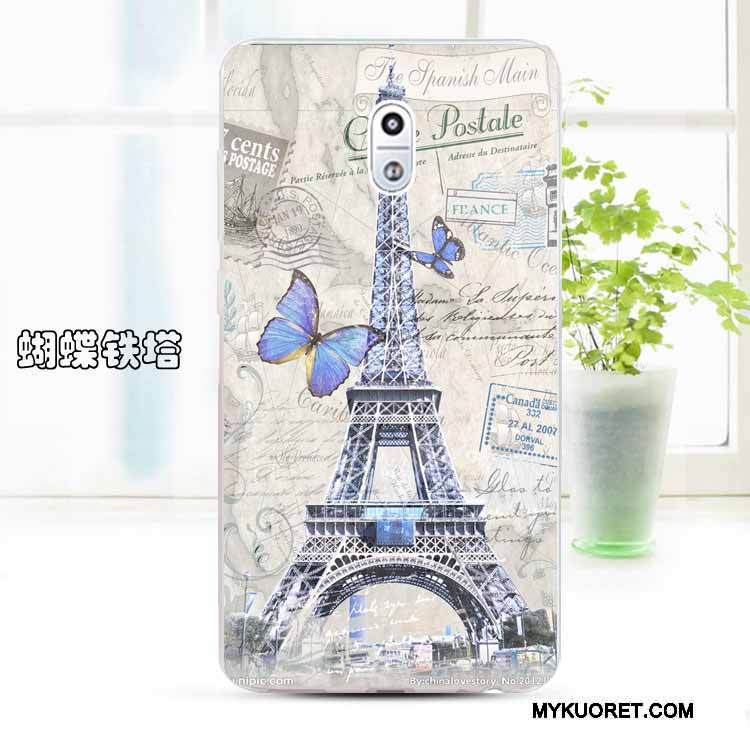 Kuori Nokia 3 Silikoni Valkoinen Muokata, Kotelo Nokia 3 Pehmeä Neste Trendi Puhelimen Kuoret