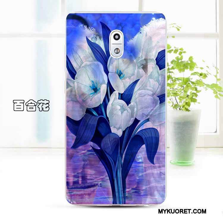 Kuori Nokia 3 Silikoni Valkoinen Muokata, Kotelo Nokia 3 Pehmeä Neste Trendi Puhelimen Kuoret