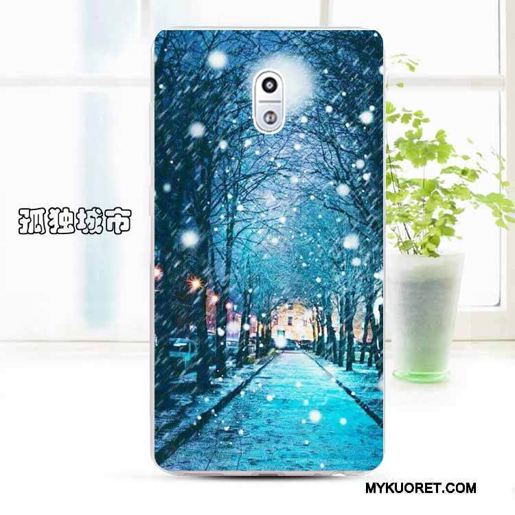 Kuori Nokia 3 Silikoni Valkoinen Muokata, Kotelo Nokia 3 Pehmeä Neste Trendi Puhelimen Kuoret