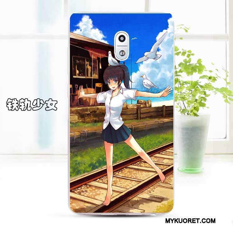 Kuori Nokia 3 Silikoni Valkoinen Muokata, Kotelo Nokia 3 Pehmeä Neste Trendi Puhelimen Kuoret