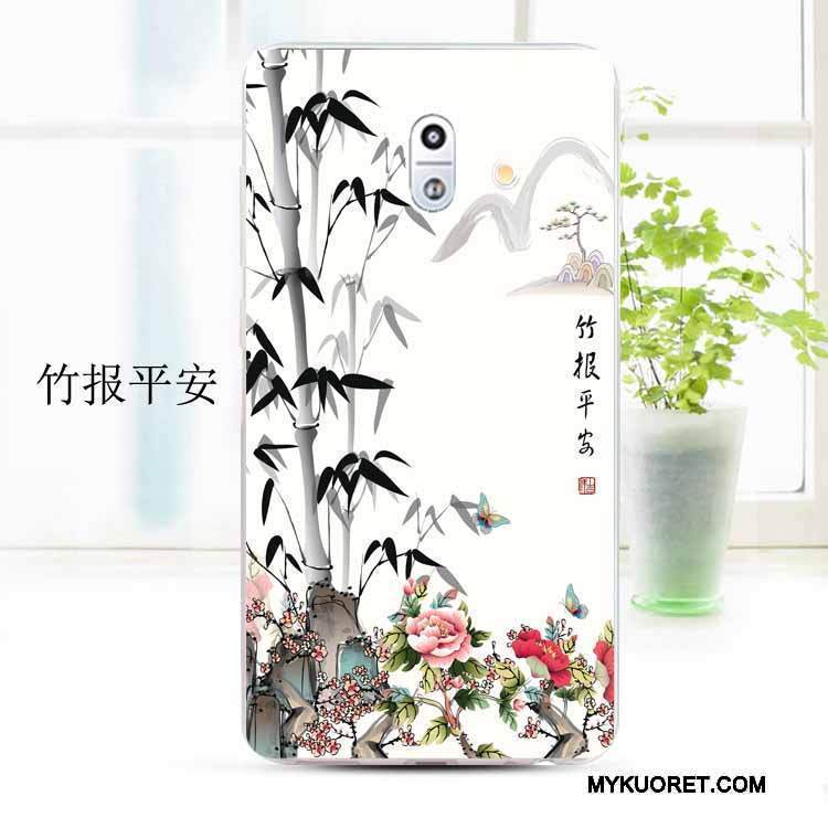 Kuori Nokia 3 Silikoni Valkoinen Muokata, Kotelo Nokia 3 Pehmeä Neste Trendi Puhelimen Kuoret