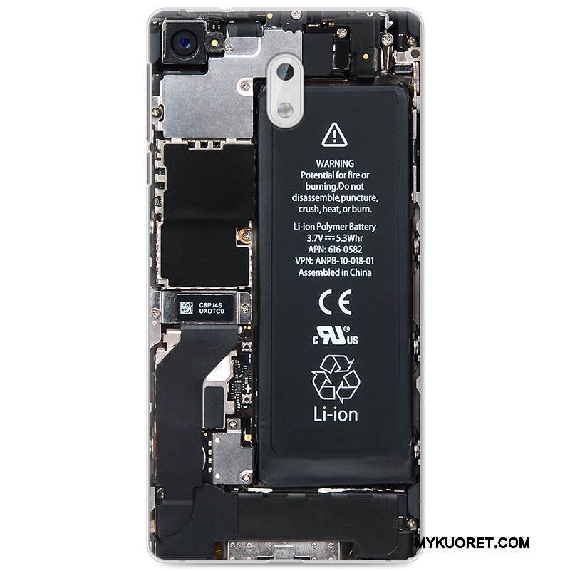 Kuori Nokia 3 Suojaus Valkoinen Puhelimen Kuoret, Kotelo Nokia 3 Pehmeä Neste Trendi