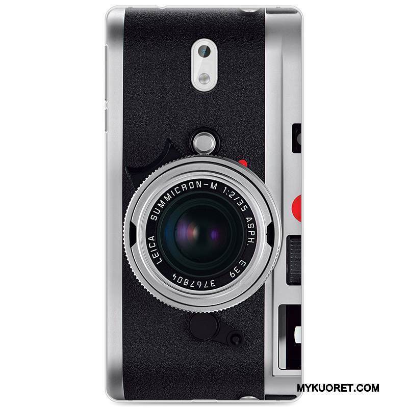 Kuori Nokia 3 Suojaus Valkoinen Puhelimen Kuoret, Kotelo Nokia 3 Pehmeä Neste Trendi