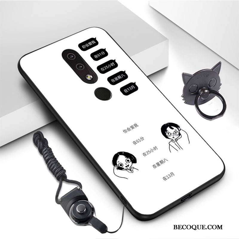 Kuori Nokia 4.2 Laukut Murtumaton Valkoinen, Kotelo Nokia 4.2 Suojaus Vaalean Persoonallisuus