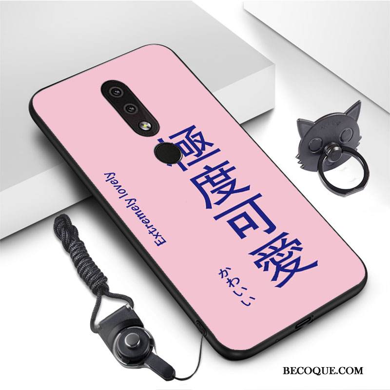 Kuori Nokia 4.2 Laukut Murtumaton Valkoinen, Kotelo Nokia 4.2 Suojaus Vaalean Persoonallisuus