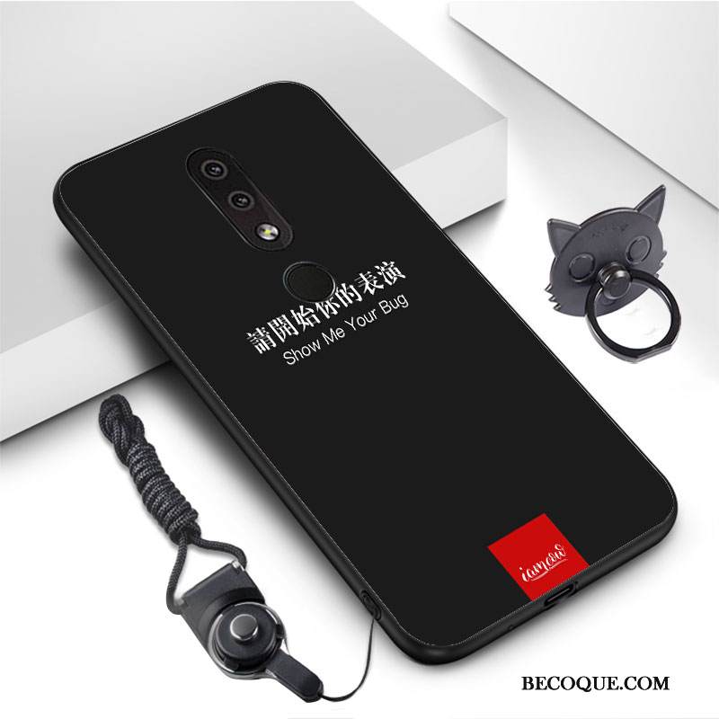 Kuori Nokia 4.2 Laukut Murtumaton Valkoinen, Kotelo Nokia 4.2 Suojaus Vaalean Persoonallisuus