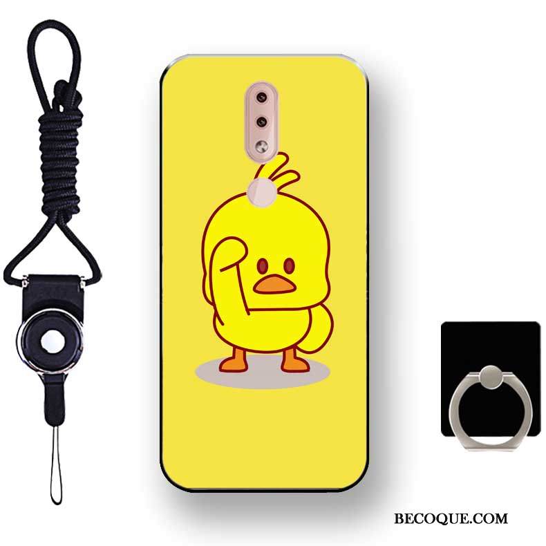 Kuori Nokia 4.2 Pehmeä Neste Puhelimen Kuoret Keltainen, Kotelo Nokia 4.2 Suojaus