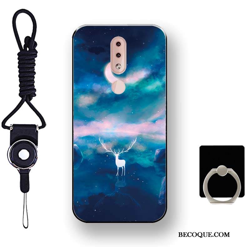 Kuori Nokia 4.2 Pehmeä Neste Puhelimen Kuoret Keltainen, Kotelo Nokia 4.2 Suojaus