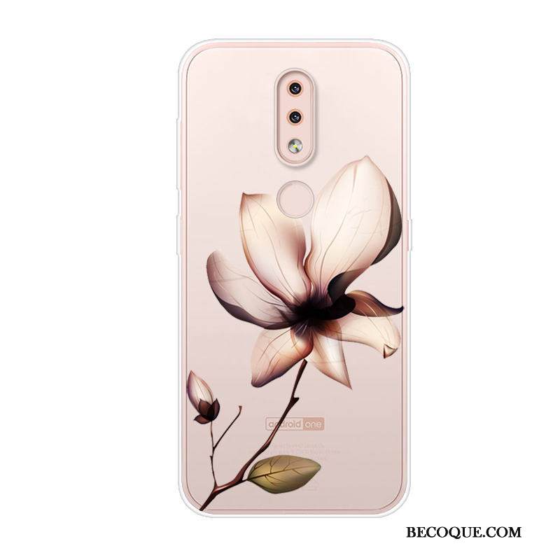 Kuori Nokia 4.2 Sarjakuva Murtumaton Harmaa, Kotelo Nokia 4.2 Suojaus Trendi Puhelimen Kuoret