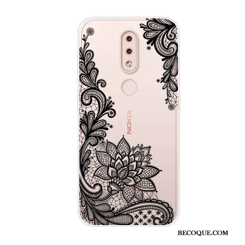 Kuori Nokia 4.2 Sarjakuva Murtumaton Harmaa, Kotelo Nokia 4.2 Suojaus Trendi Puhelimen Kuoret