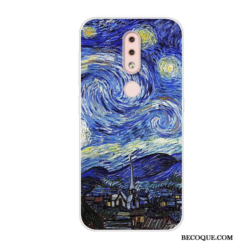 Kuori Nokia 4.2 Sarjakuva Murtumaton Harmaa, Kotelo Nokia 4.2 Suojaus Trendi Puhelimen Kuoret