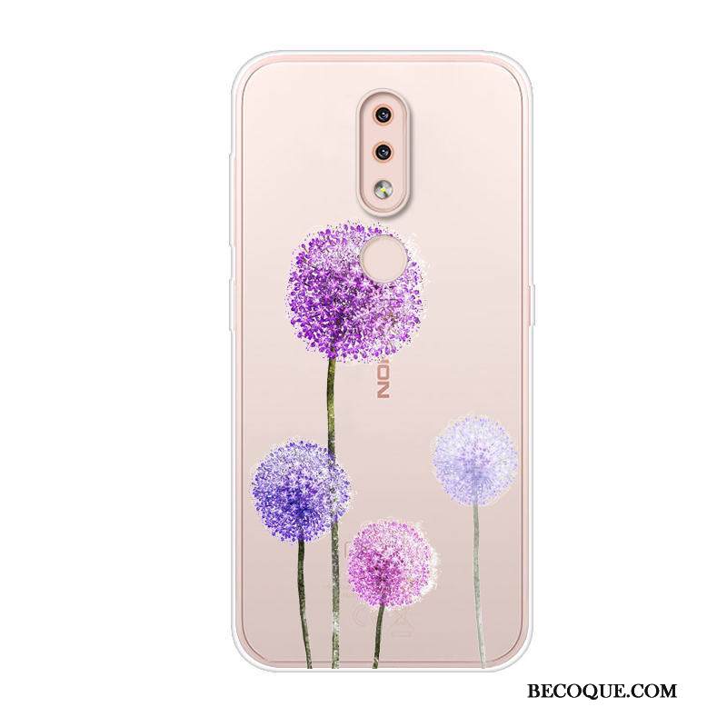 Kuori Nokia 4.2 Sarjakuva Murtumaton Harmaa, Kotelo Nokia 4.2 Suojaus Trendi Puhelimen Kuoret