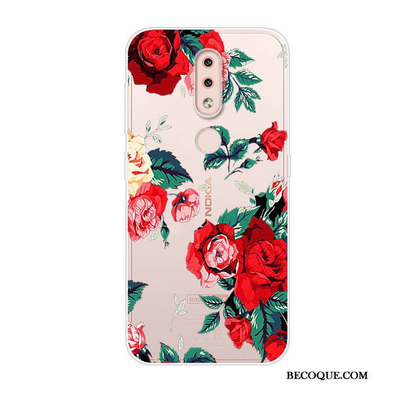 Kuori Nokia 4.2 Sarjakuva Murtumaton Harmaa, Kotelo Nokia 4.2 Suojaus Trendi Puhelimen Kuoret