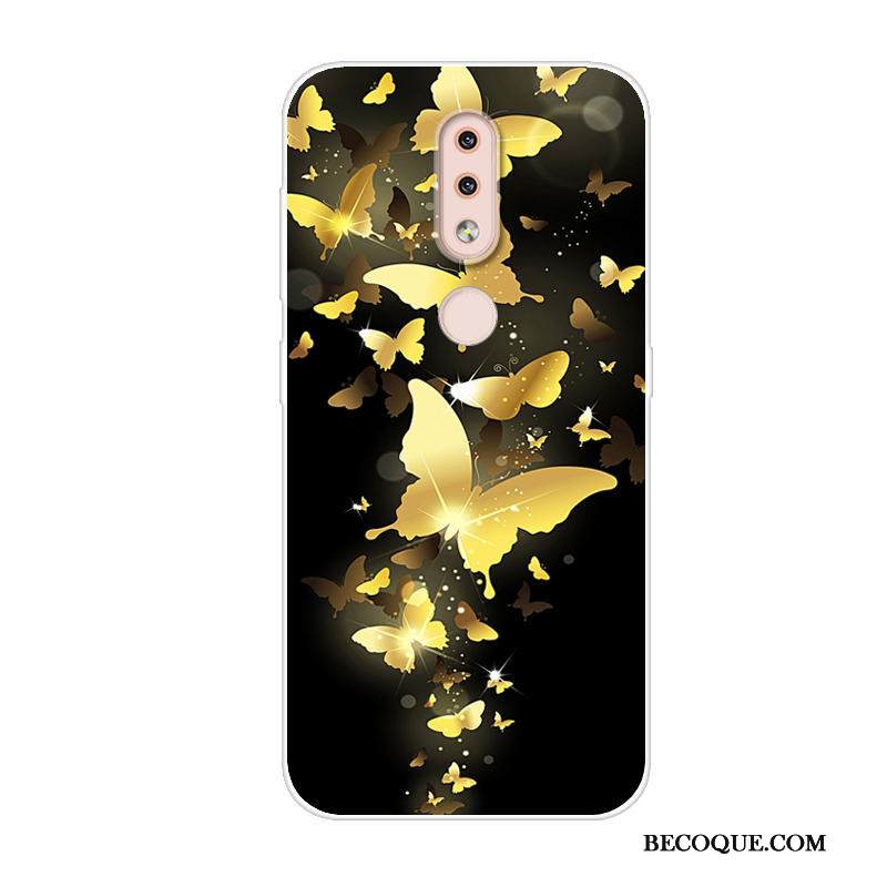 Kuori Nokia 4.2 Sarjakuva Murtumaton Harmaa, Kotelo Nokia 4.2 Suojaus Trendi Puhelimen Kuoret