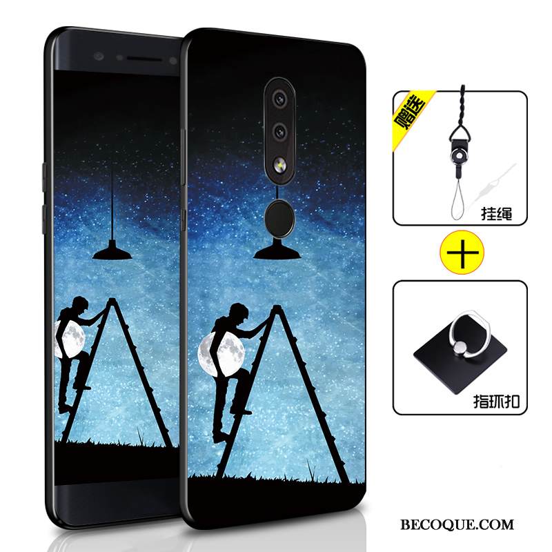 Kuori Nokia 4.2 Silikoni Persoonallisuus Harmaa, Kotelo Nokia 4.2 Suojaus Murtumaton Puhelimen Kuoret