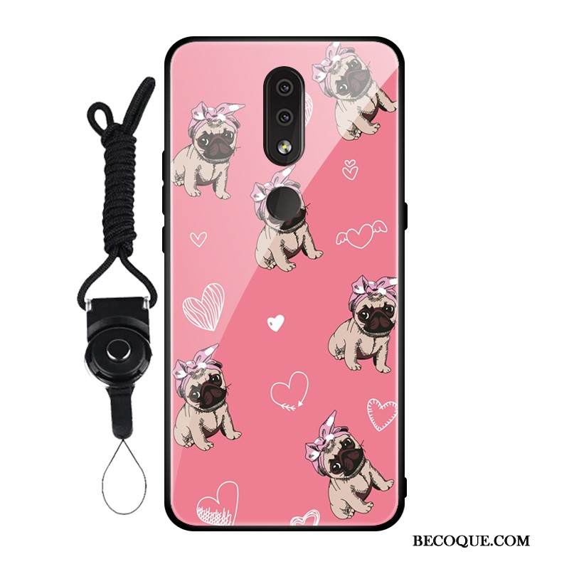 Kuori Nokia 4.2 Suojaus Muokata Karkaisu, Kotelo Nokia 4.2 Valkoinen Naarmu