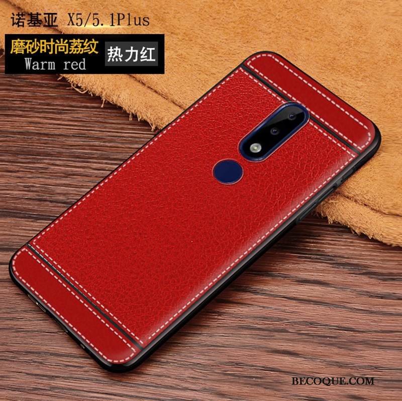 Kuori Nokia 5.1 Plus Suojaus Jauhe Puhelimen Kuoret, Kotelo Nokia 5.1 Plus Laukut Liiketoiminta Trendi