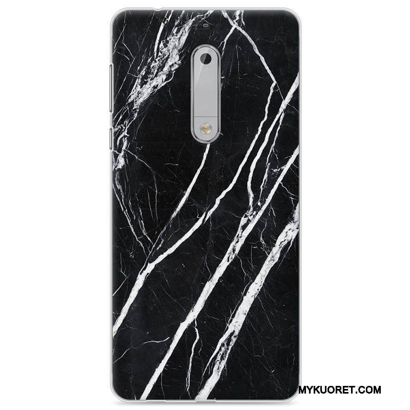 Kuori Nokia 5 Laukut Murtumaton Ohut, Kotelo Nokia 5 Pehmeä Neste Puhelimen Kuoret Musta
