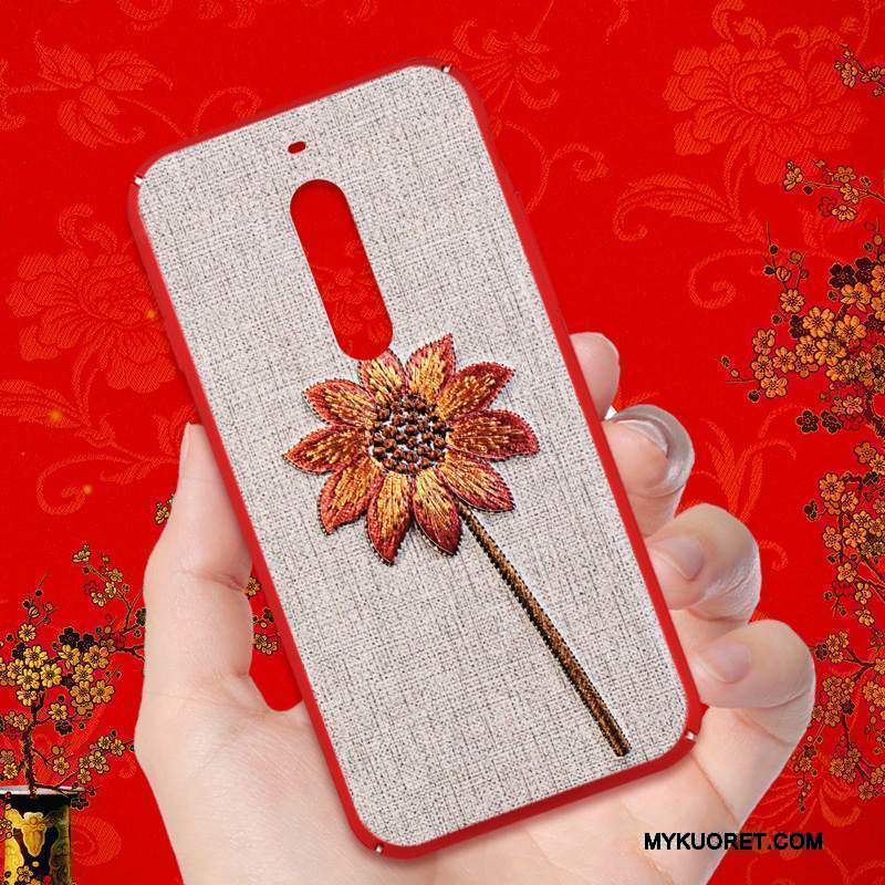 Kuori Nokia 5 Laukut Pesty Suede Uusi, Kotelo Nokia 5 Sarjakuva Murtumaton Puhelimen Kuoret