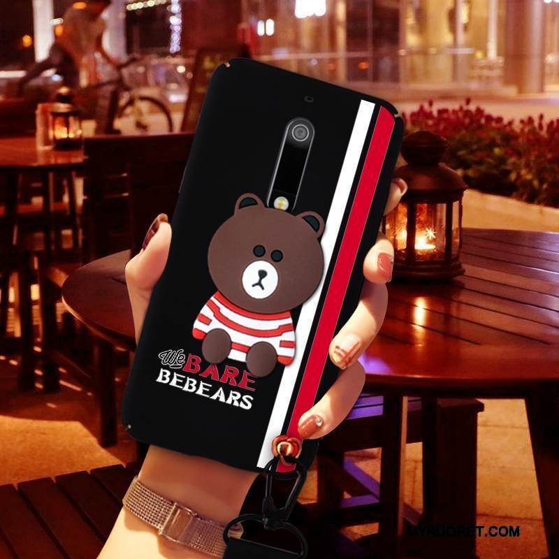 Kuori Nokia 5 Laukut Puhelimen Kuoret Kova, Kotelo Nokia 5 Suojaus Pesty Suede Ulotteinen