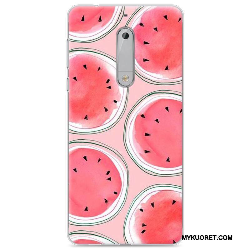 Kuori Nokia 5 Luova Murtumaton Trendi, Kotelo Nokia 5 Silikoni Sininen Puhelimen Kuoret