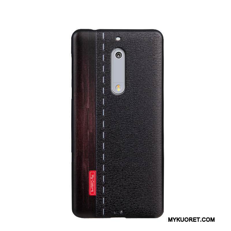 Kuori Nokia 5 Maalaus Trendi Liiketoiminta, Kotelo Nokia 5 Pehmeä Neste Puhelimen Kuoret Jauhe