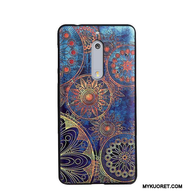 Kuori Nokia 5 Maalaus Trendi Liiketoiminta, Kotelo Nokia 5 Pehmeä Neste Puhelimen Kuoret Jauhe