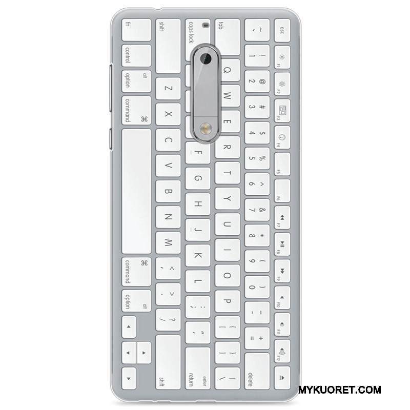 Kuori Nokia 5 Pehmeä Neste Keltainen Murtumaton, Kotelo Nokia 5 Vuosikerta Puhelimen Kuoret