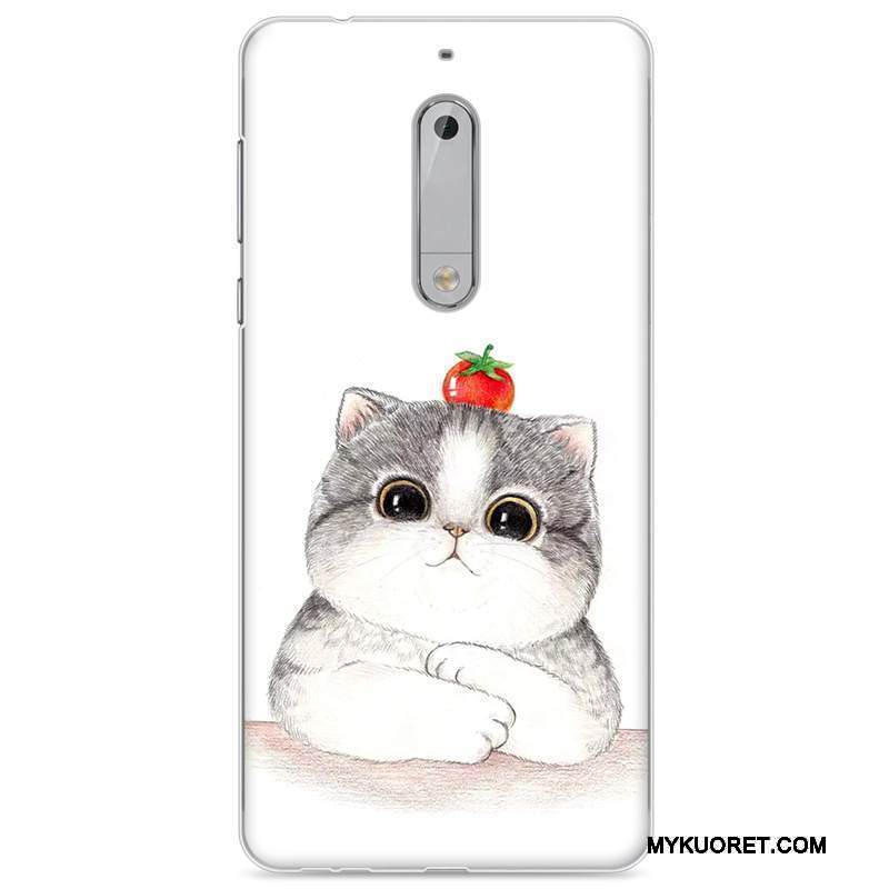 Kuori Nokia 5 Pehmeä Neste Keltainen Murtumaton, Kotelo Nokia 5 Vuosikerta Puhelimen Kuoret