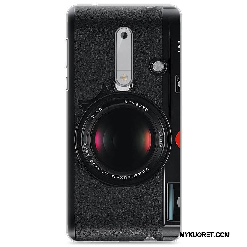 Kuori Nokia 5 Pehmeä Neste Keltainen Murtumaton, Kotelo Nokia 5 Vuosikerta Puhelimen Kuoret