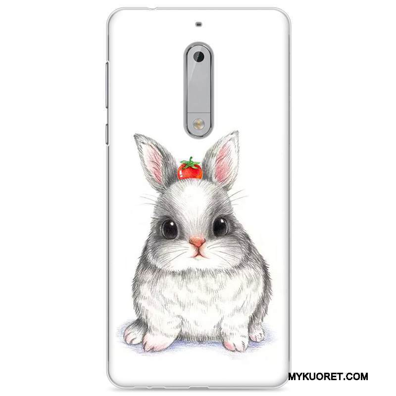 Kuori Nokia 5 Pehmeä Neste Keltainen Murtumaton, Kotelo Nokia 5 Vuosikerta Puhelimen Kuoret