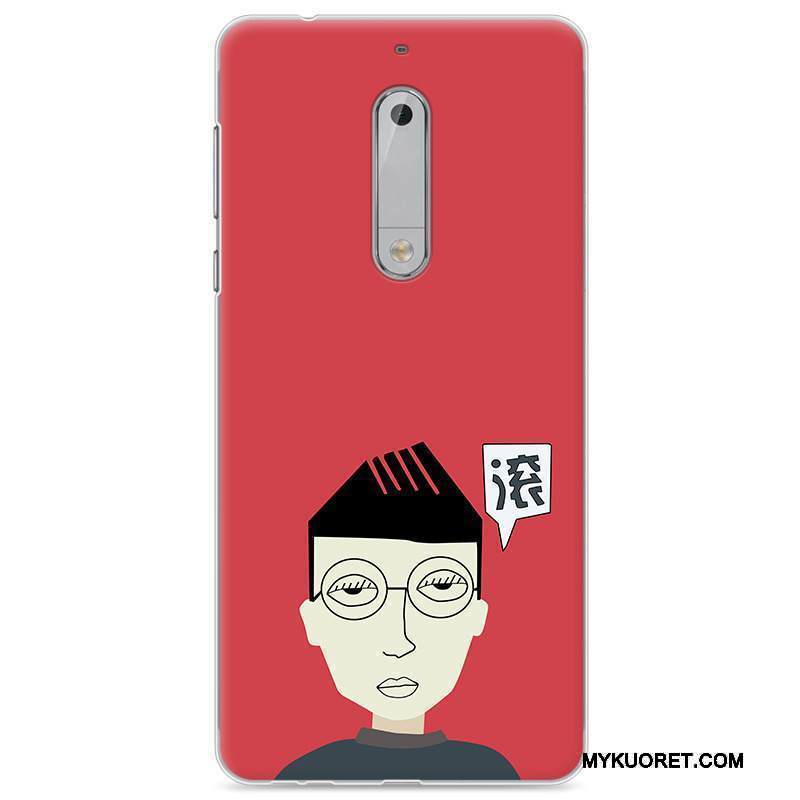 Kuori Nokia 5 Pehmeä Neste Keltainen Murtumaton, Kotelo Nokia 5 Vuosikerta Puhelimen Kuoret