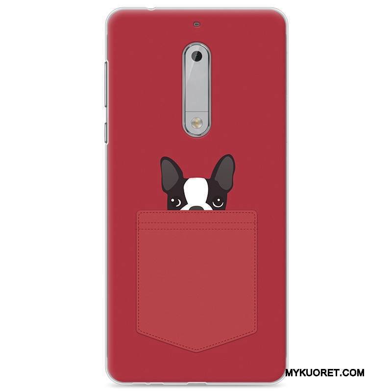 Kuori Nokia 5 Sarjakuva Jauhe Puhelimen Kuoret, Kotelo Nokia 5 Pehmeä Neste Ihana Trendi