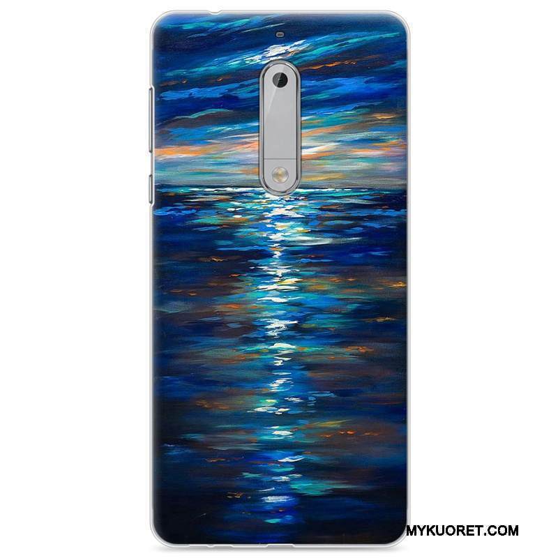 Kuori Nokia 5 Sarjakuva Jauhe Puhelimen Kuoret, Kotelo Nokia 5 Pehmeä Neste Ihana Trendi