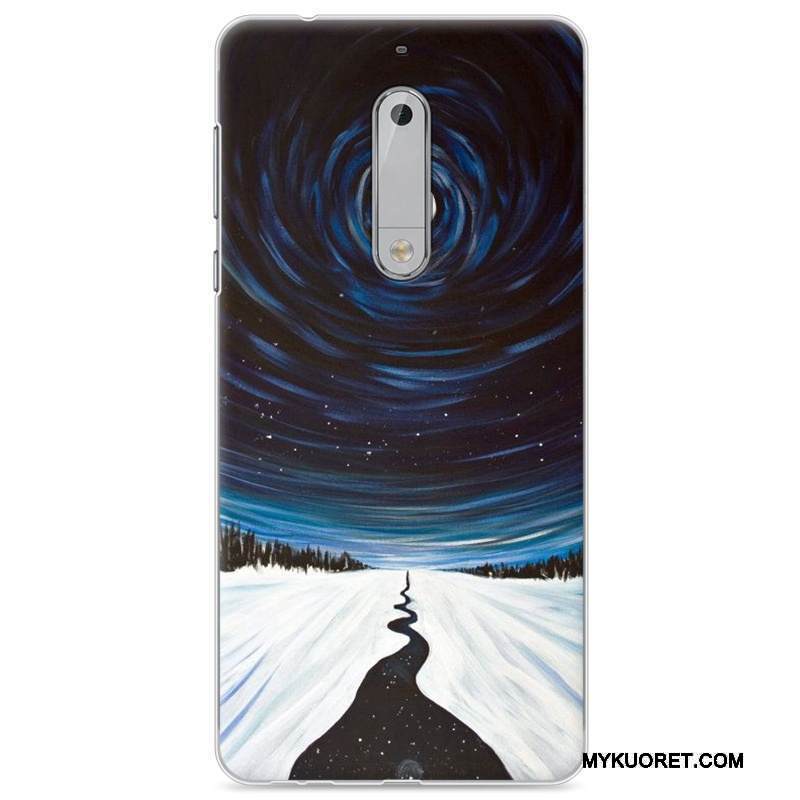 Kuori Nokia 5 Sarjakuva Jauhe Puhelimen Kuoret, Kotelo Nokia 5 Pehmeä Neste Ihana Trendi