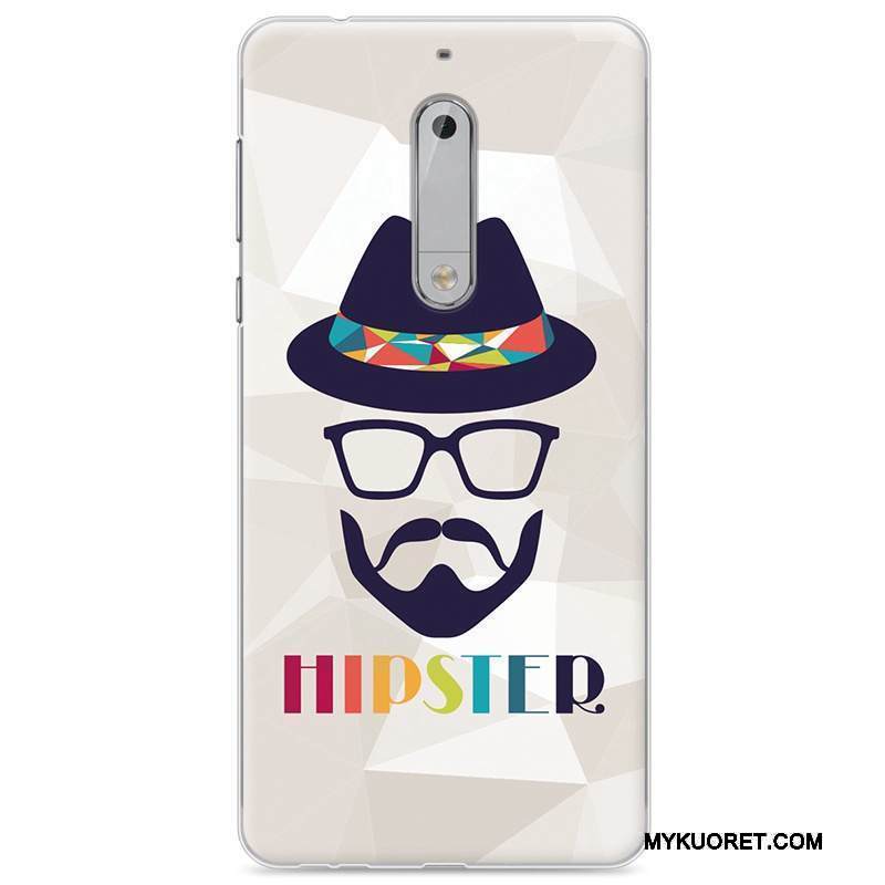 Kuori Nokia 5 Sarjakuva Jauhe Puhelimen Kuoret, Kotelo Nokia 5 Pehmeä Neste Ihana Trendi