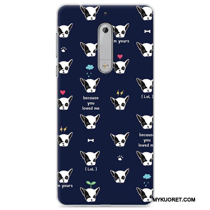 Kuori Nokia 5 Sarjakuva Jauhe Puhelimen Kuoret, Kotelo Nokia 5 Pehmeä Neste Ihana Trendi