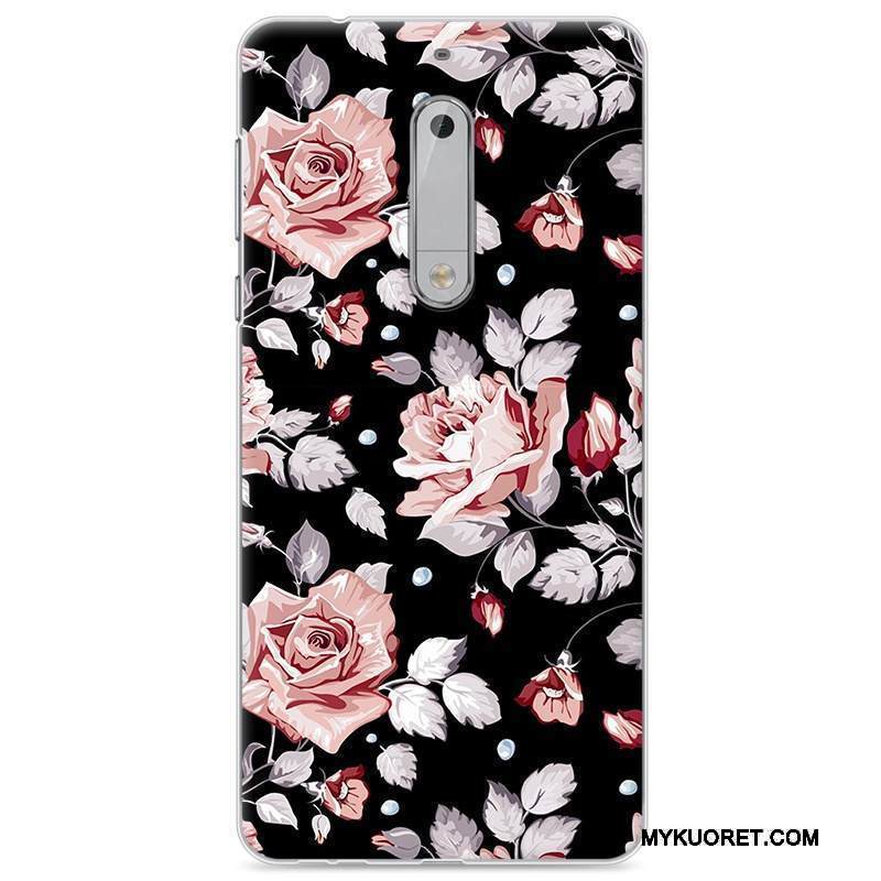 Kuori Nokia 5 Sarjakuva Jauhe Puhelimen Kuoret, Kotelo Nokia 5 Pehmeä Neste Ihana Trendi