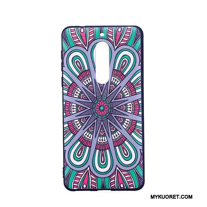 Kuori Nokia 5 Sarjakuva Trendi Puhelimen Kuoret, Kotelo Nokia 5 Maalaus Sininen