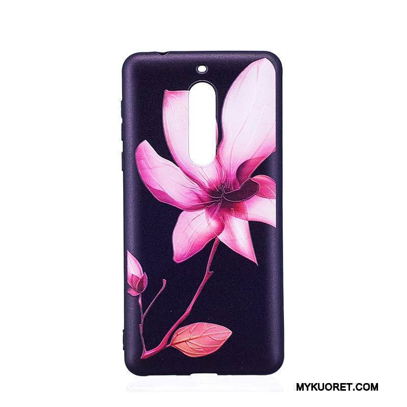 Kuori Nokia 5 Sarjakuva Trendi Puhelimen Kuoret, Kotelo Nokia 5 Maalaus Sininen