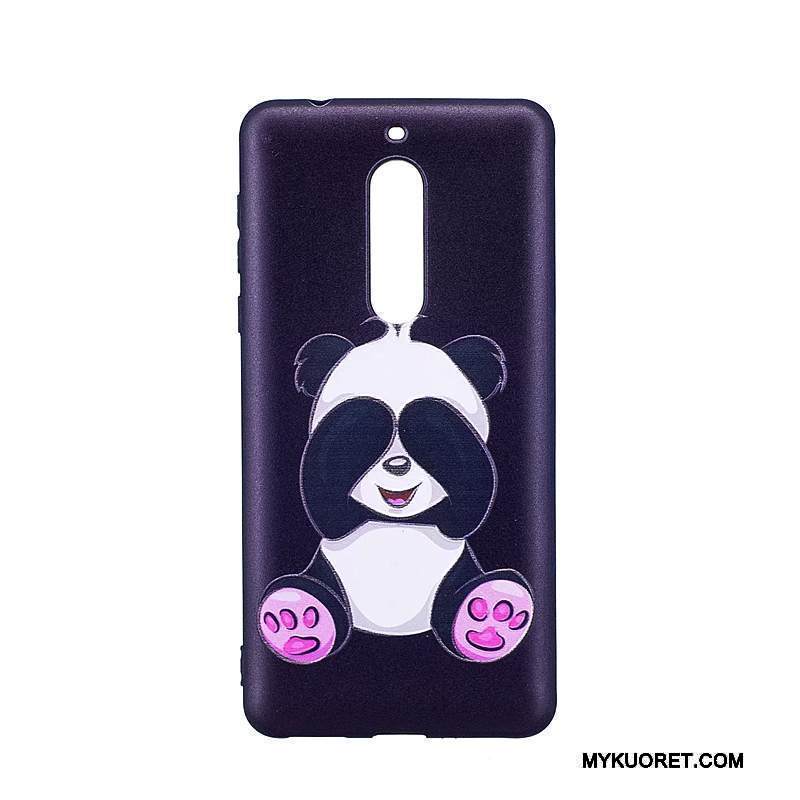 Kuori Nokia 5 Sarjakuva Trendi Puhelimen Kuoret, Kotelo Nokia 5 Maalaus Sininen