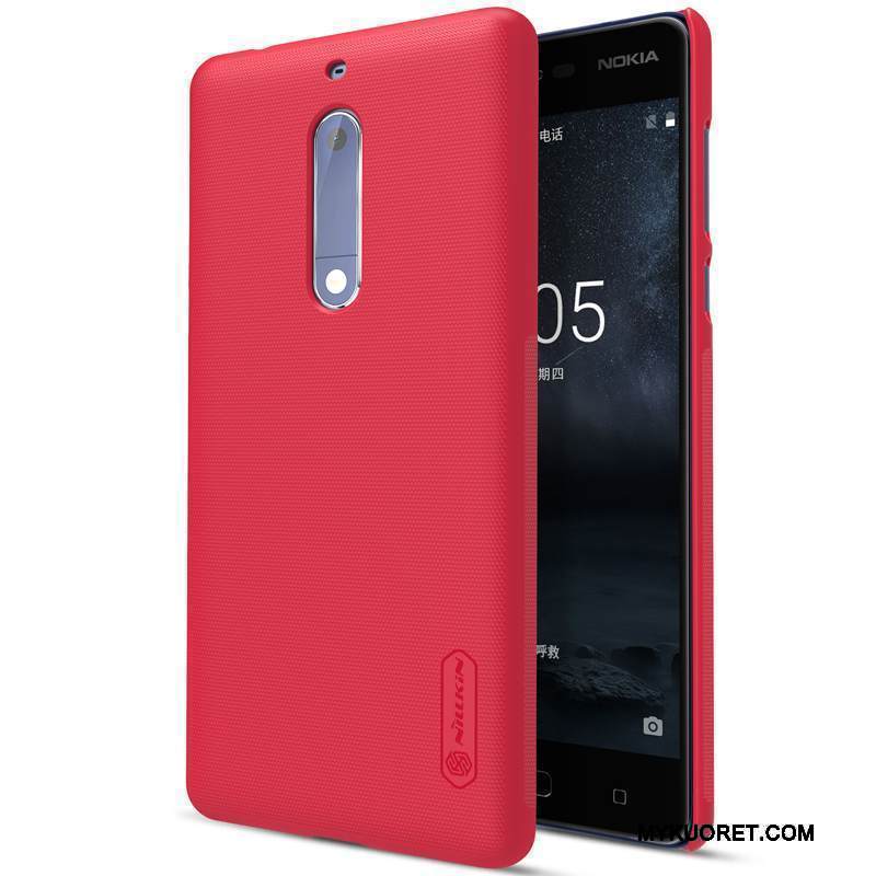 Kuori Nokia 5 Suojaus Kova Valkoinen, Kotelo Nokia 5 Murtumaton Puhelimen Kuoret