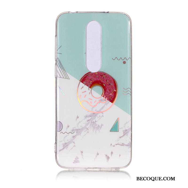 Kuori Nokia 6.1 Pehmeä Neste L Musta, Kotelo Nokia 6.1 Puhelimen Kuoret