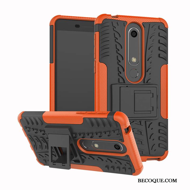 Kuori Nokia 6.1 Silikoni Murtumaton Puhelimen Kuoret, Kotelo Nokia 6.1 Tuki Kukkakuvio