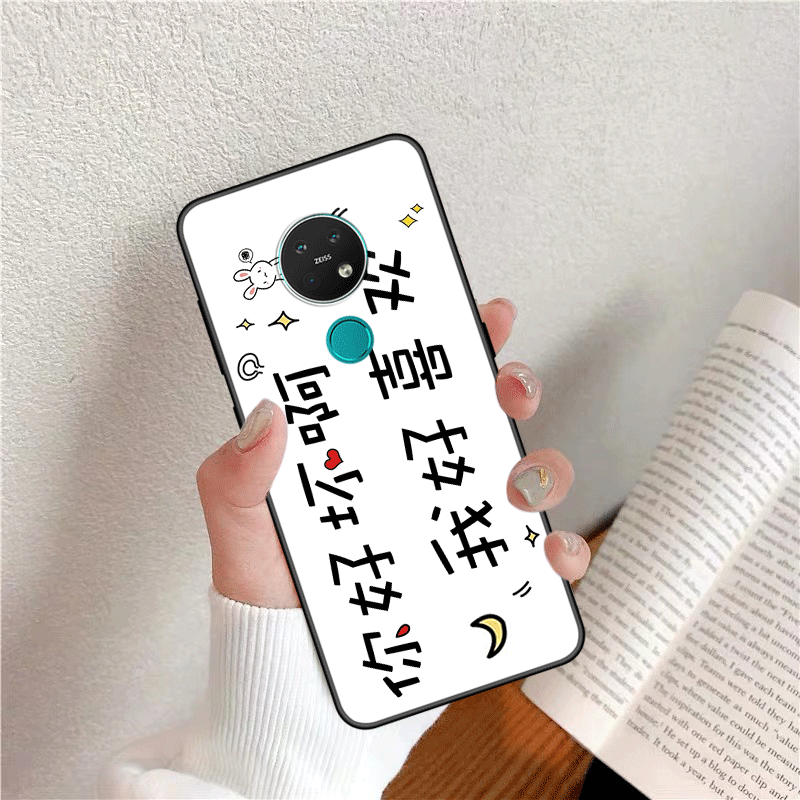 Kuori Nokia 6.2 Luova Muokata Net Red, Kotelo Nokia 6.2 Laukut Rakastunut Sininen