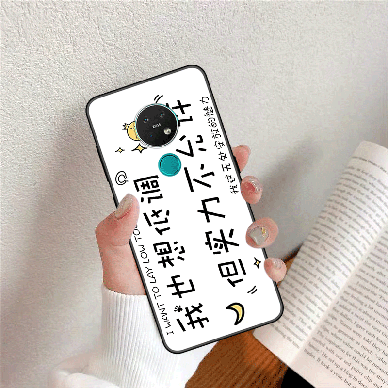 Kuori Nokia 6.2 Luova Muokata Net Red, Kotelo Nokia 6.2 Laukut Rakastunut Sininen