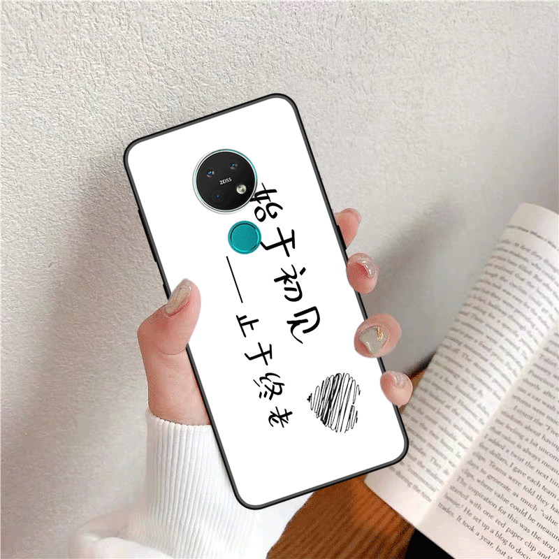 Kuori Nokia 6.2 Luova Muokata Net Red, Kotelo Nokia 6.2 Laukut Rakastunut Sininen