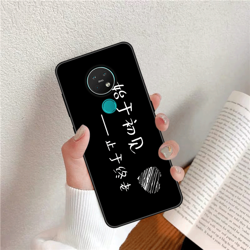 Kuori Nokia 6.2 Luova Muokata Net Red, Kotelo Nokia 6.2 Laukut Rakastunut Sininen